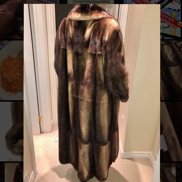 Full length Mink Coat. Real Fur M/L - Picture 2 of 5
